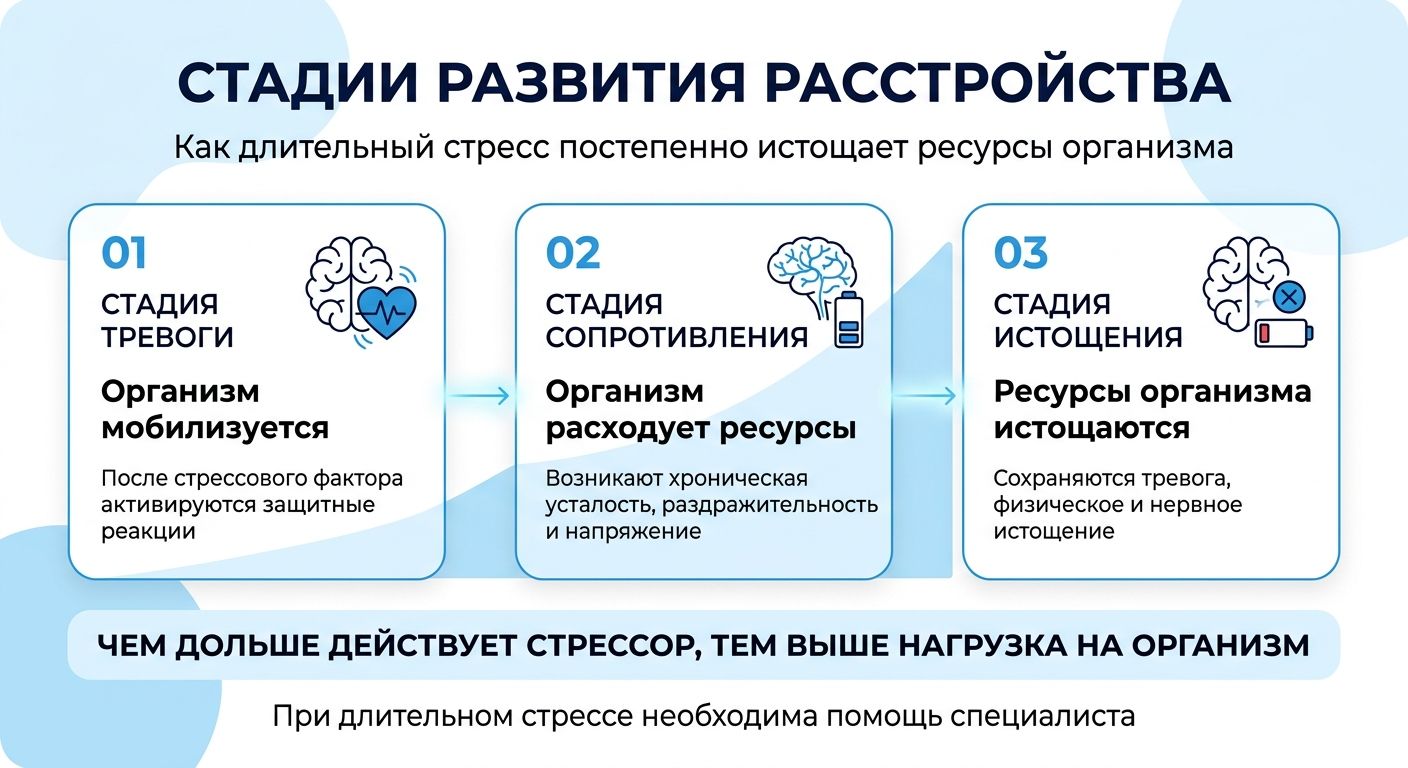 Лечение стресса в Торопце инфографика